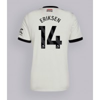 Dres Manchester United Christian Eriksen #14 Rezervni 2024-25 Kratak Rukav